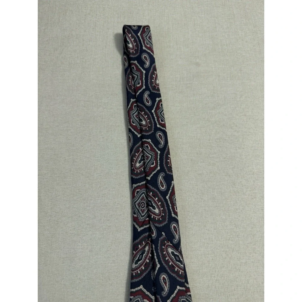 Bert Pulitzer All Silk‎ Paisley Tie 3.5